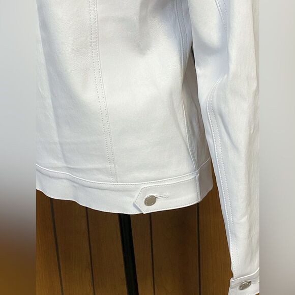 Monfrère Dean Leather Trucker Jacket size S - Picture 12 of 16